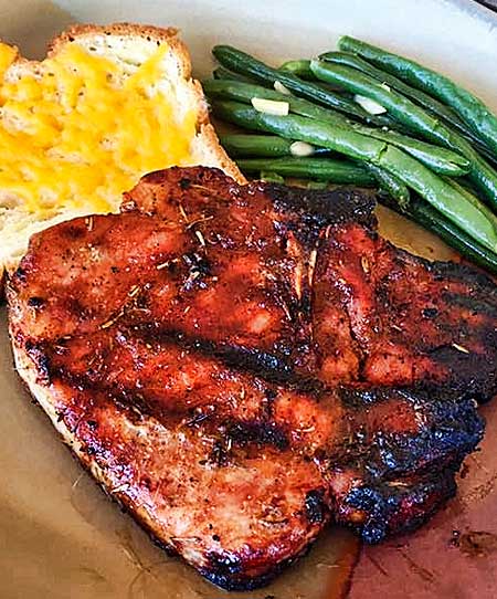 Maple Citrus Grilled Pork Chops