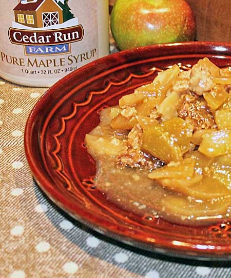 Maple Apple Crisp