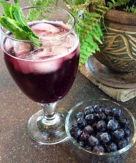 Maple Blueberry Soda