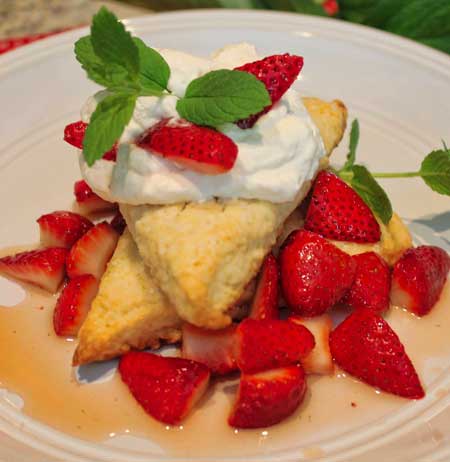 Maple Strawberry Shortcake